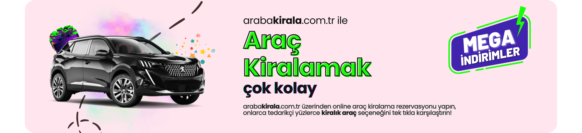 Araç Kiralamak Çok Kolay!